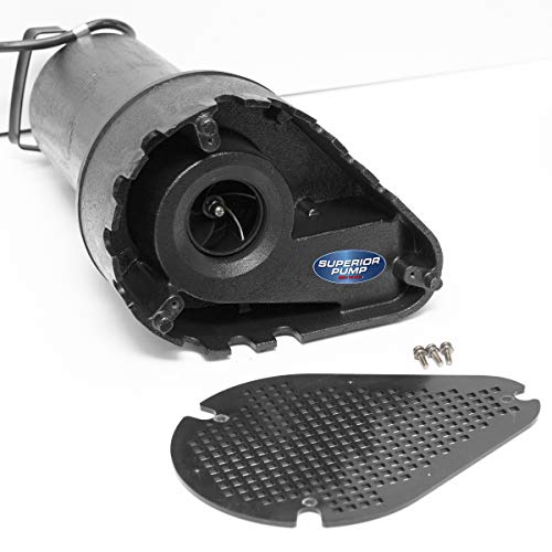 Superior Pump 92911 1/2 HP Cast Iron Primary Sump Pump and Backup Pump Kit, Black - Thumbnail 5