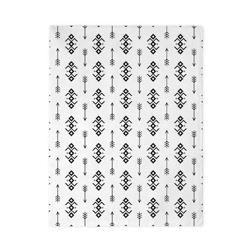 CafePress Indian Arrows and USA Native American Type Geometr Twin Duvet Cover, Printed Comforter Cover, Unique Bedding,
