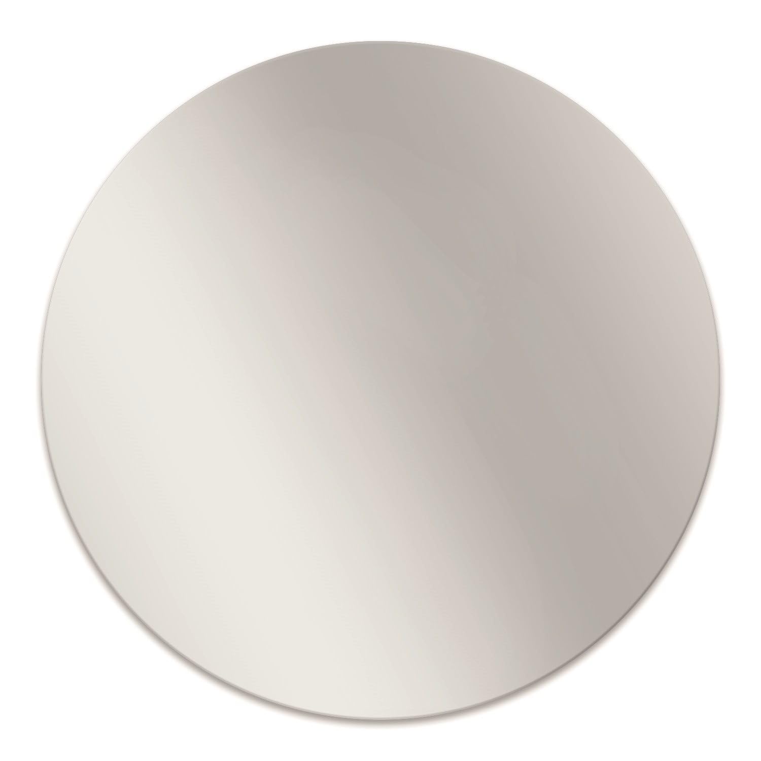 Tapis de chaise anti-rayures ø100 cm protège-sol antidérapant PVC blanc pour bureau