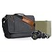 Produktbild Estarer Kameratasche Fototasche SLR/DSLR/Spiegelreflex Kamera Umhängetasche aus Wasserabweisend Canvas 15,6 Zoll Grau