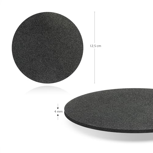 toRIDE Snowboard Stomp Pad RUND | Anti Rutsch Pad selbstklebend als Neopren Aufkleber