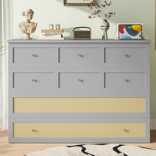 Dolamaní Cama de 140 x 200 cm, armario con cama plegable integrada, cama funcional Murphy Bed con USB y enchufe (gris)