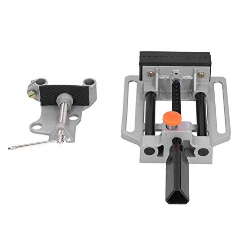 Tornillo de Banco, Prensa de Taladro Abrazadera de Tornillo de Banco, Prensa de Abrazadera Tornillo de Banco de Sujeción de Empuje Plano Máquina de Tornillo de Banco Herramientas