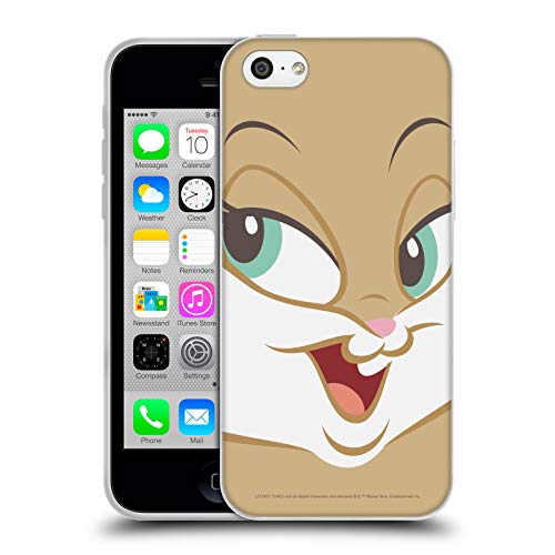Head Case Designs Officially Licensed Looney Tunes Lola Bunny Full Face Soft Gel Case Compatible With Apple iPhone 5c