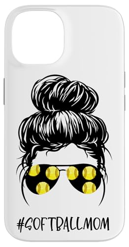 Mamma Sportiva Occhiali Baseball Softball Madre Vita Custodia per iPhone 14