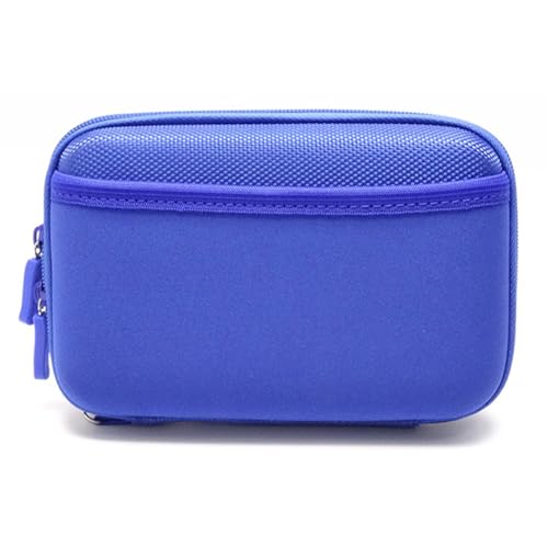 Power Bank Waterproof Storage Bag Digital Gadgets Travel Organizer Case,Reusable Supplies,Case Organizer Bag (Blue)