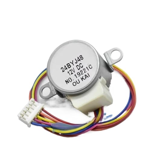 Motor Síncrono De 12 V Con Aspas Oscilantes For Aire Acondicionado, Compatible Con Hitachi, 24BYJ48