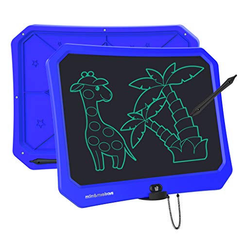 JRD&BS WINL Ewriter Placa de desenho recarregável de 17 polegadas com USB, apagável, reutilizável, portátil, aniversário para crianças de 4 a 10 anos estudantes e adultos (azul)