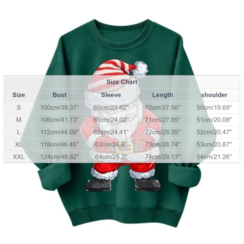 Christmas Sweatshirts For Women Crewneck Graphic Holiday Pullover Daily Top - image 6