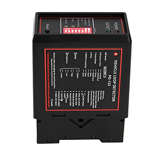 VOANZO Einkanaliger induktiver Fahrzeugschleifendetektor Torsensor für die Zugangskontrolle von Parkplätzen