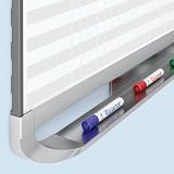 Quartet Prestige 2 magnetyczny planer projektów całkowitego wymazywania, tablica 3 x 2 stopy z 16 rzędami/29 wykresem kolumnowym (PP32P2)