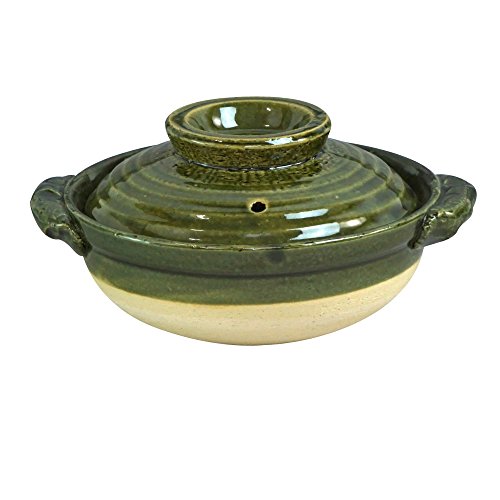 マルヨシ陶器 織部 5.5号鍋 M7512