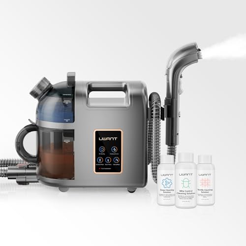 Uwant B200, Lavatappeti, Pulisci divani a vapore, 1900 W, Per Tappeti, Divani, Tende e Abbigliamento...