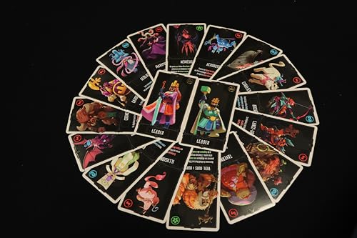 Studio H - Leaders - Jeux de société - Jeu de stratégie et affrontement dès 10 Ans - Jeu de réflexion Tactique - 2 Joueurs - Jeu Rapide 10 Min - Version Française - STLEAD