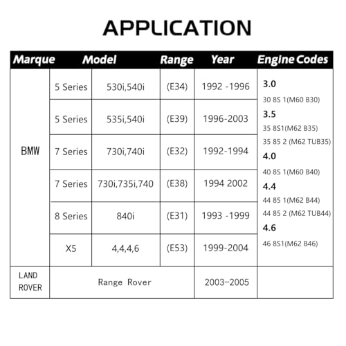 DPTOOL Ferramenta de bloqueio de eixo de cames do motor Alinhamento de cames Vanos Kit de ferramenta