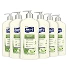 Suave Skin Solutions Body Lotion Soothing With Aloe 18oz 6 Pack