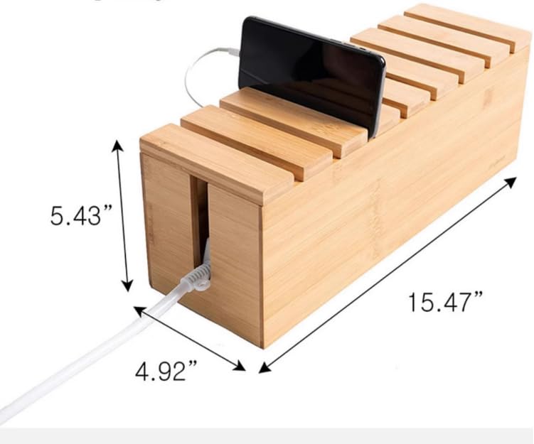 Kabelmanagementbox Voor Een Opgeruimd Bureau - Organiseer Je Kabels Met Deze Duurzame Kabelopbergdoos