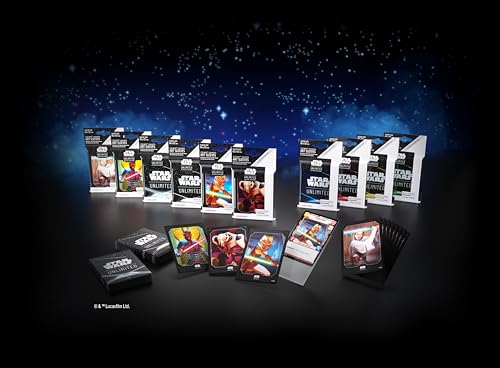 Gamegenic, Star Wars: Unlimited Art Sleeves –Card Back White, Sleeve Color Code: Gray