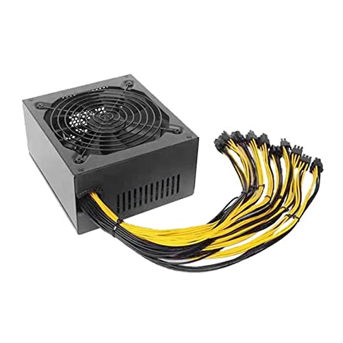 Alimentation Bitcoin 2000W stable et silencieuse pour cartes graphiques