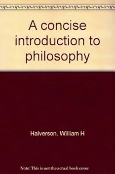 Hardcover A concise introduction to philosophy Book