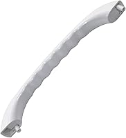 Vista 1 de HQRP Manija de puerta de microondas blanca de repuesto para General Electric GE Hotpoint RCA WB15X335 WB15X0335 AP2021148 245574 PS232260 AH232260