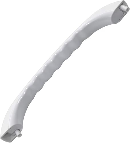 HQRP Manija de puerta de microondas blanca de repuesto para General Electric GE Hotpoint RCA WB15X335 WB15X0335 AP2021148 245574 PS232260 AH232260