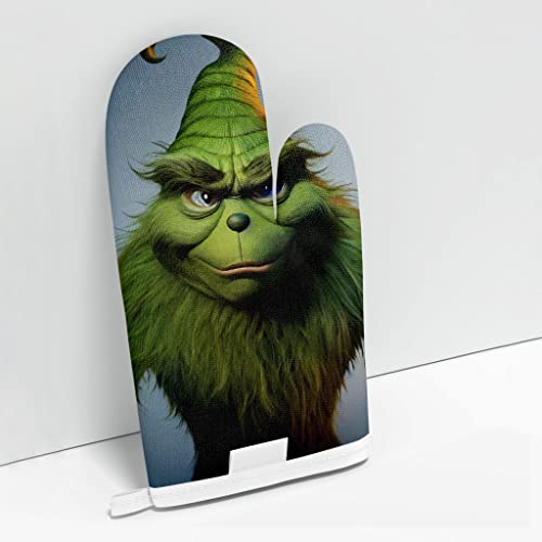 Monster Art Oven Mitt - Graphic Art Oven Glove - Cartoon Cooking Glove #TOP2
