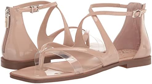Vince Camuto Women's Lomeeana Flat Sandal, Soft Blush, 11 | Image 6