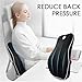 Villsure Lumbar Support Pillow, Memory Foam Back Cushion for Lower Back Pain Relief with Adjustable Elastic Belt, Ergonomic Lumbar Pillow with Breathable Cover for Office Chair/Car Seat/Wheelchair