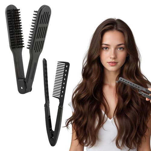 2pcs Hair Comb Set for Straightening and Styling