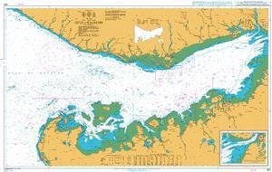 BA Chart 682: India â€“ West Coast, Gulf of Kachchh. Continuation to Navlakhi