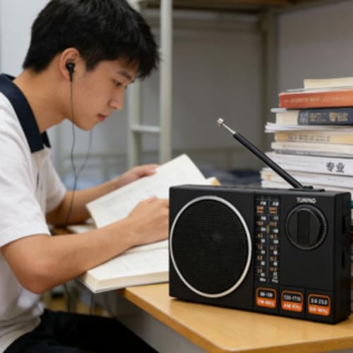 Radio portátil Tangxi FM AM SW con antena retráctil miniatura 6