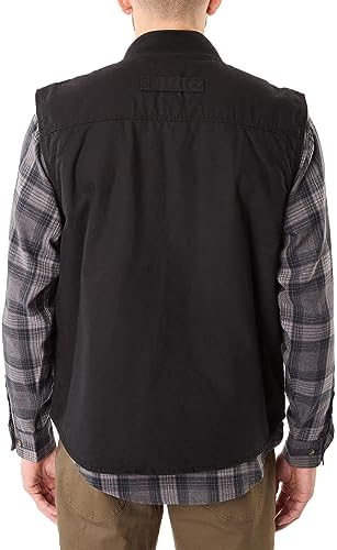 Generic Veste de cowboy western pour homme avec doublure en polaire sherpa et fermeture éclair