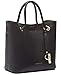 Calvin Klein Gabrianna Bubble Lamb Mini Tote Crossbody, Black/Gold