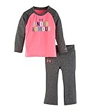 Under Armour Toddler Girls' Tee and Legging Set, Pink Punk, 4T