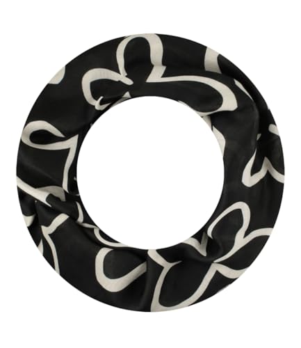 Majea Loop Schal Damen Schlauchschal Halstuch schmaler Loopschal (880052) (schwarz 14)