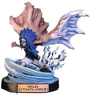 Figurine Sasuke Ultimate Chidori - Résine Numérotée 0473 - Toynami 2002