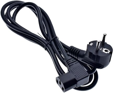 Power power cable 3x0.75 L type 90 degree power power cable 2m