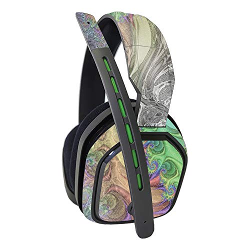 MightySkins Glossy Glitter Skin Compatible with Astro A10 Headset - Tripping | Protective, Durable High-Gloss Glitter Finish | Easy to Apply, Remove, and Change Styles | Made in The USA
