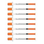 QILUCKY 14 Pack Fine Tip Dispensing Tools, 1ml Capacity, with Ultra-Fine Stainless Steel Tips for Crafting & Refilling