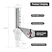 Mechanical Peak Flow Meter | PEF Tester - Track & Monitor Peak Expiratory Flow Changes