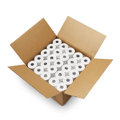 (50 Rolls) 2 1/4 x 85' First Data FD130 FD50 FD400 FD55 FD100Ti Thermal Paper