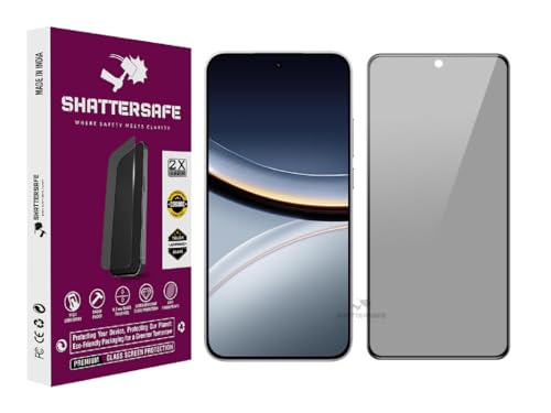 Image of Anti-Spy Privacy Tempered Glass Compatible For Poco F7 5G [Pack of 1]. 9H Hardness, Anti-Scratch, Edge-to-Edge Protection With Easy Installation Kit & Case Friendly Fit.