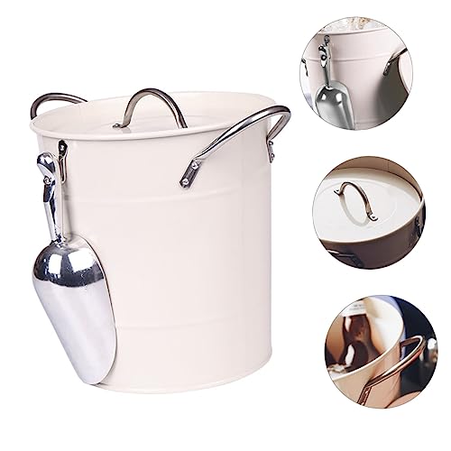 PRETYZOOM Balde De Gelo De Cerveja Recipientes De Aço Inoxidável Com Tampas Baldes De Gelo Para Fest
