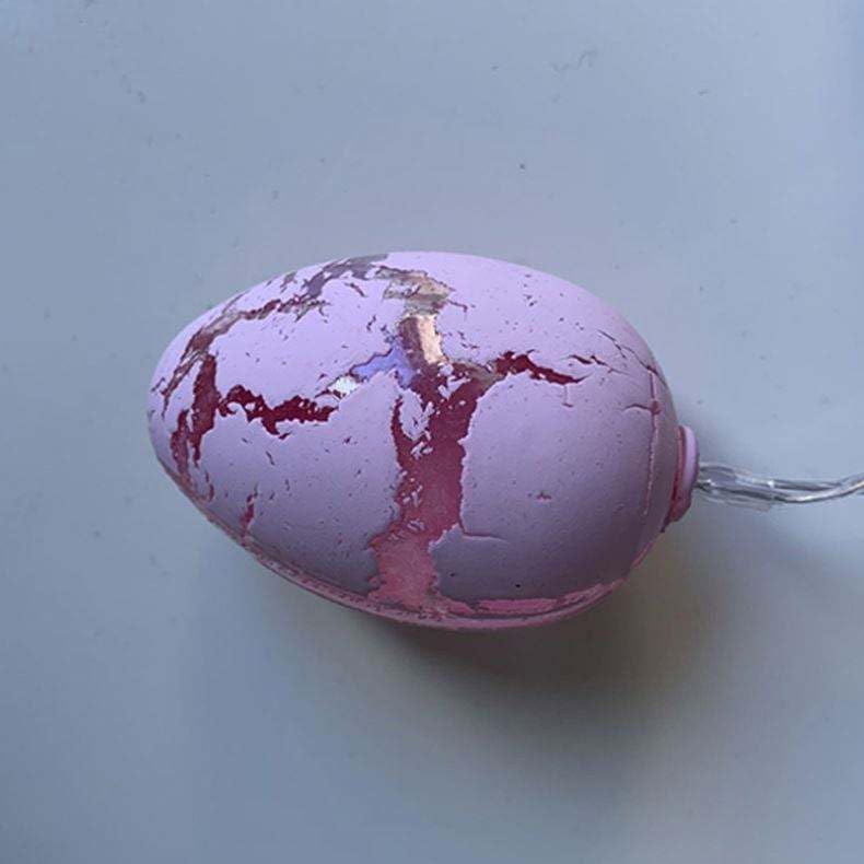 1.5m Easter Eggs Crackle Eggshell Light Strings Led Decoration Easter Lights for Happy Easter Party Decoration