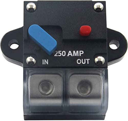 Fusible de audio para automóvil 100A con interruptor de circuito térmico 7