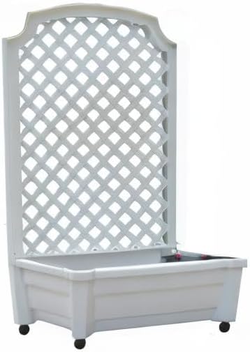 Side view of the Exaco Calypso Planter showing the wheels