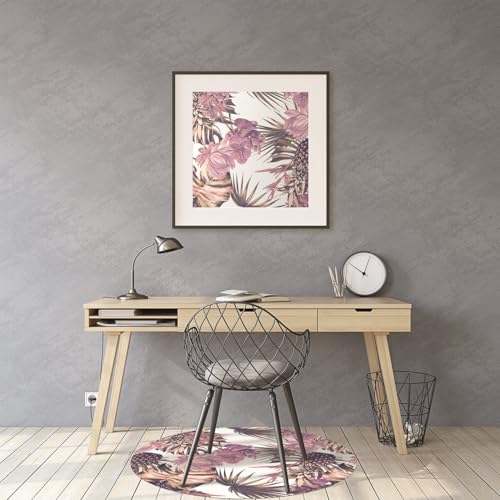Tapis de chaise protège-sol PVC rectangulaire imperméable avec résistance aux dommages