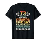 GTee Fun 73rd Birthday Party Clothing