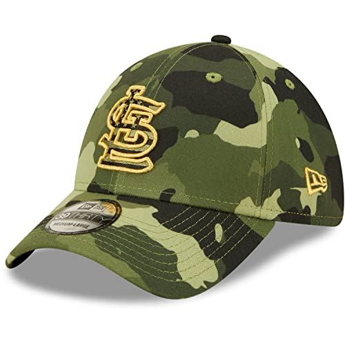 New Era - MLB St. Louis Cardinals 2022 Armed Forces Day 39Thirty Stretch Cap Farbe Camouflage, Größe S-M